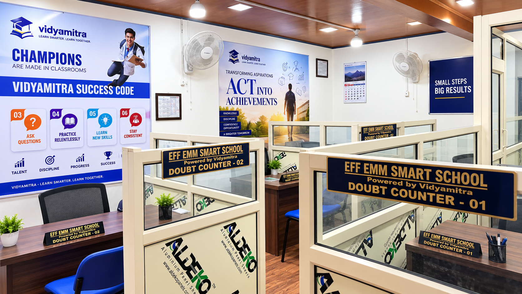 Vidyamitra Doubt Clearing Counters - EFF EMM Smart School