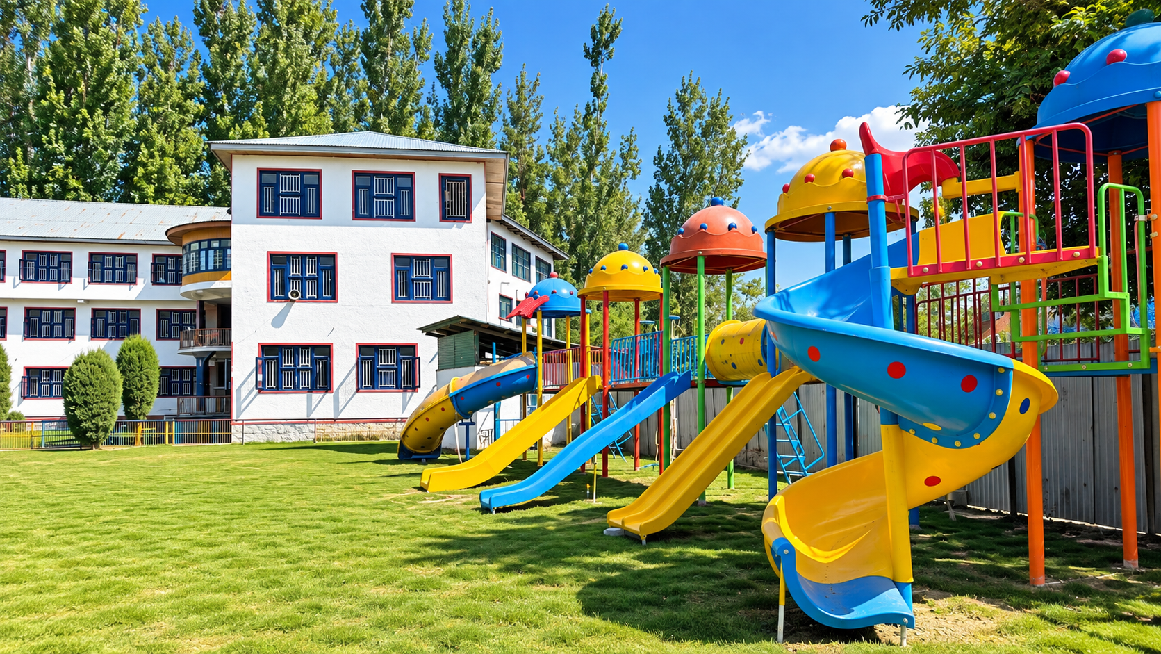 Children's Outdoor Play Park and Activity Ground - EFF EMM School